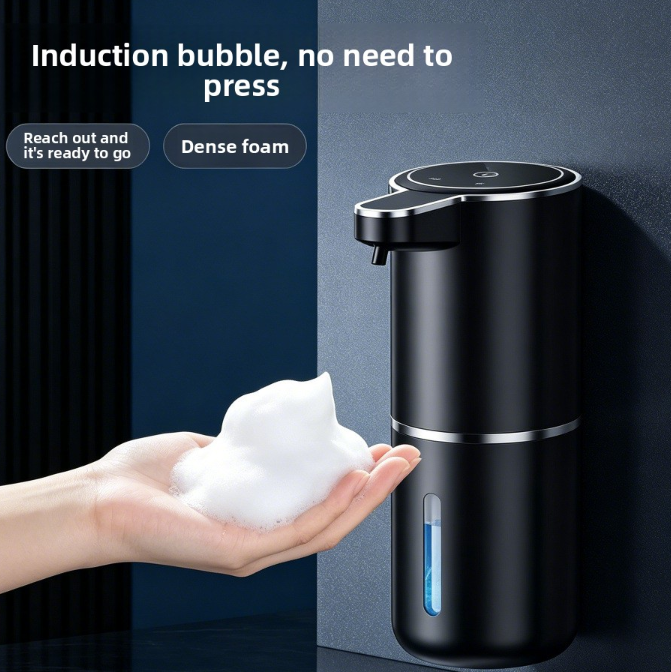 Infrared Sensor Automatic Foam Soap Dispenser with Rechargeable Battery and Wall Mount