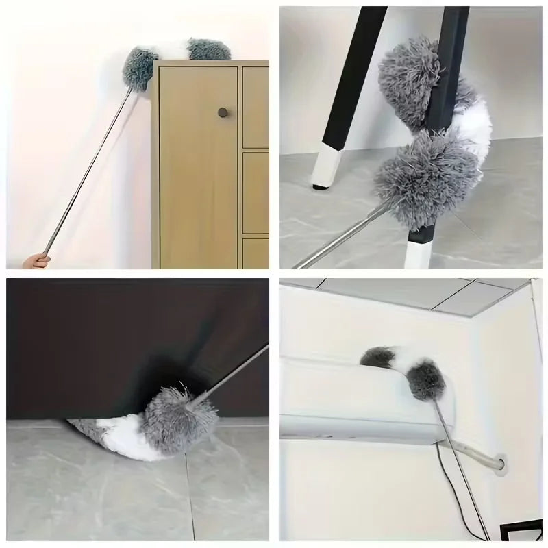 Extendable Microfiber Duster for Ceiling Fans and High Dust