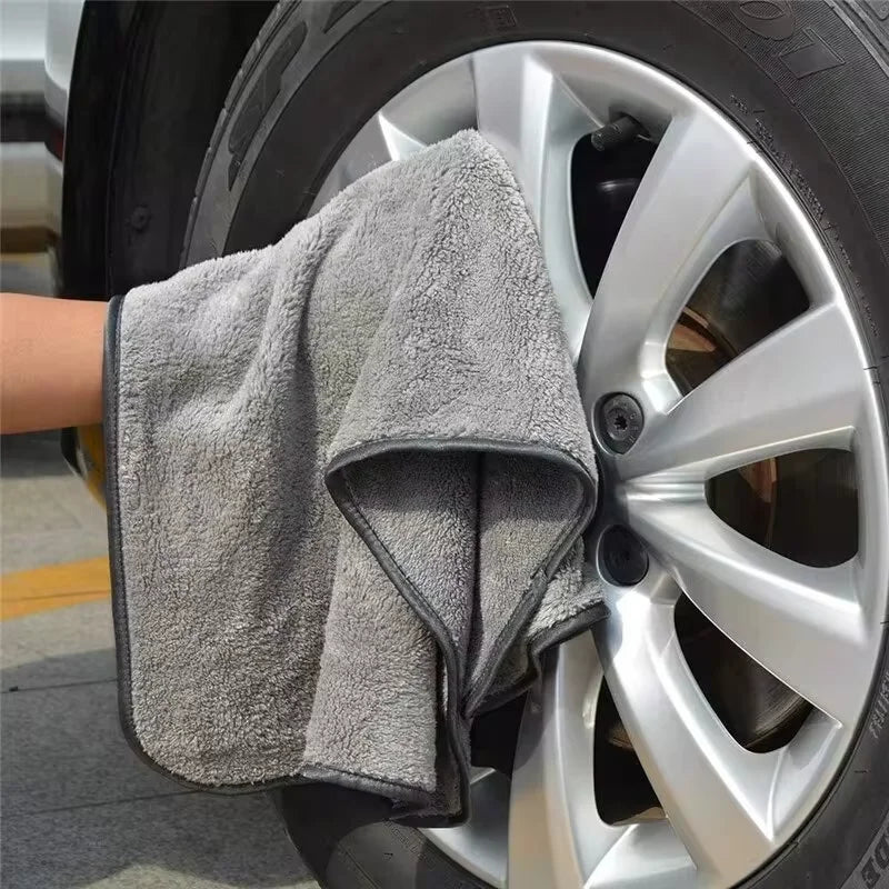 Microfiber Coral Velvet Car Wash Towel High Absorbency