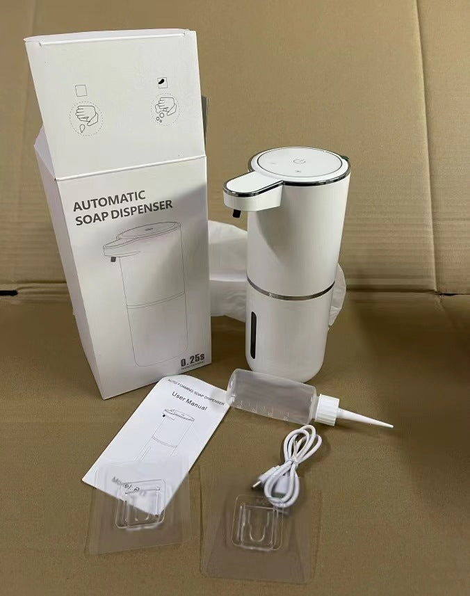 Infrared Sensor Automatic Foam Soap Dispenser with Rechargeable Battery and Wall Mount