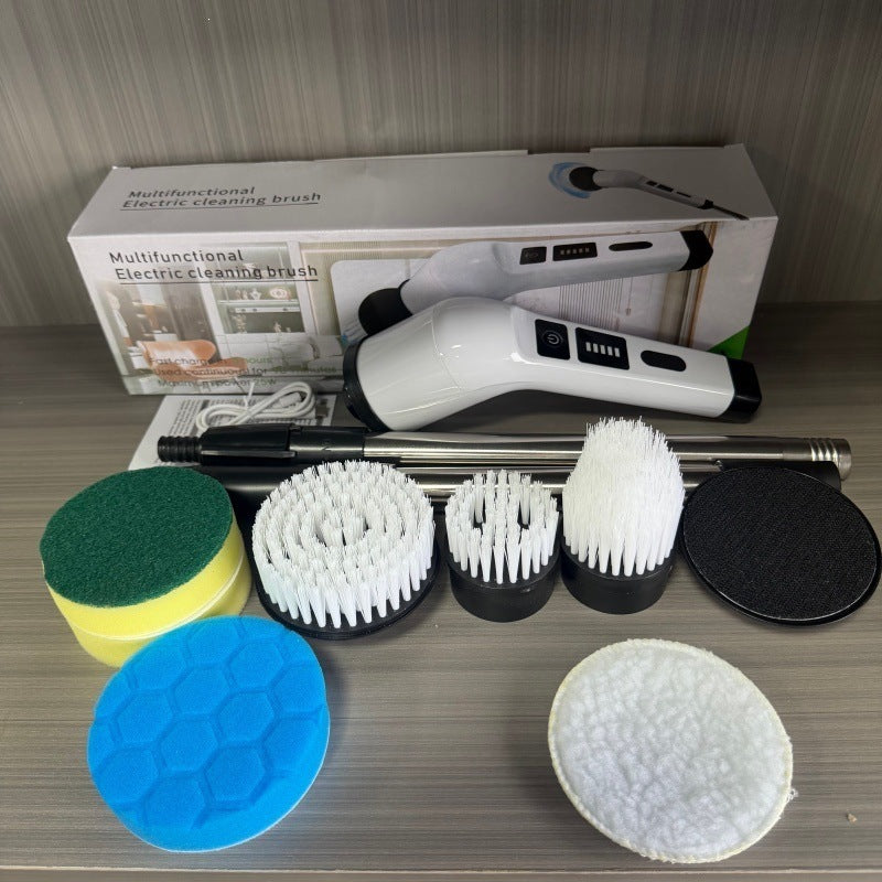 Retractable Electric Cleaning Brush Set