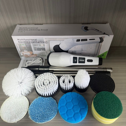 Retractable Electric Cleaning Brush Set