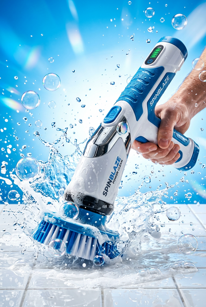 Retractable Electric Cleaning Brush Set